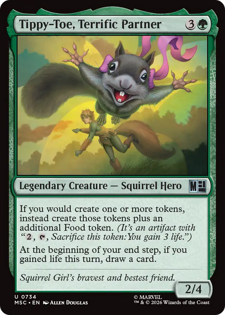 Tippy-Toe, Terrific Partner [Marvel Super Heroes Commander] | Magic Magpie