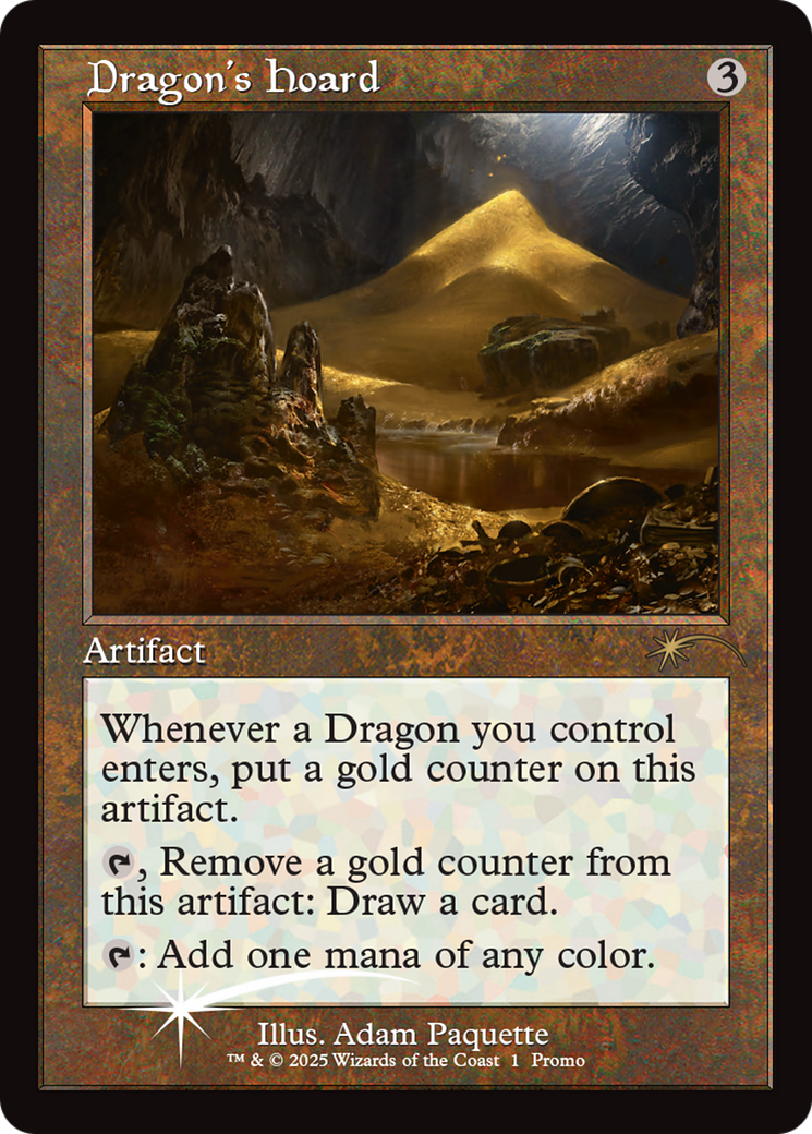 Dragon's Hoard (Retro Frame) [Wizards Play Network 2025] | Magic Magpie