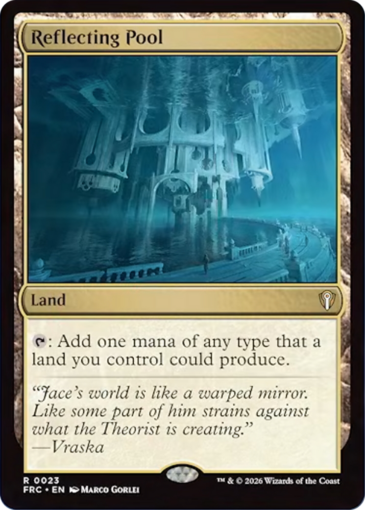 Reflecting Pool [Reality Fracture Commander] | Magic Magpie