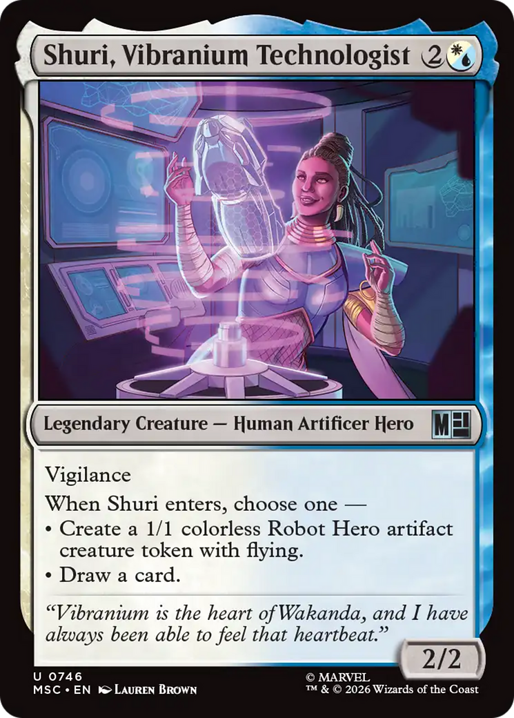 Shuri, Vibranium Technologist [Marvel Super Heroes Commander] | Magic Magpie
