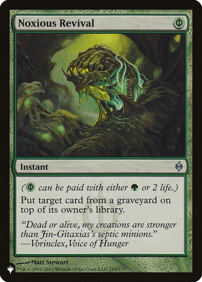 Noxious Revival [The List] | Magic Magpie