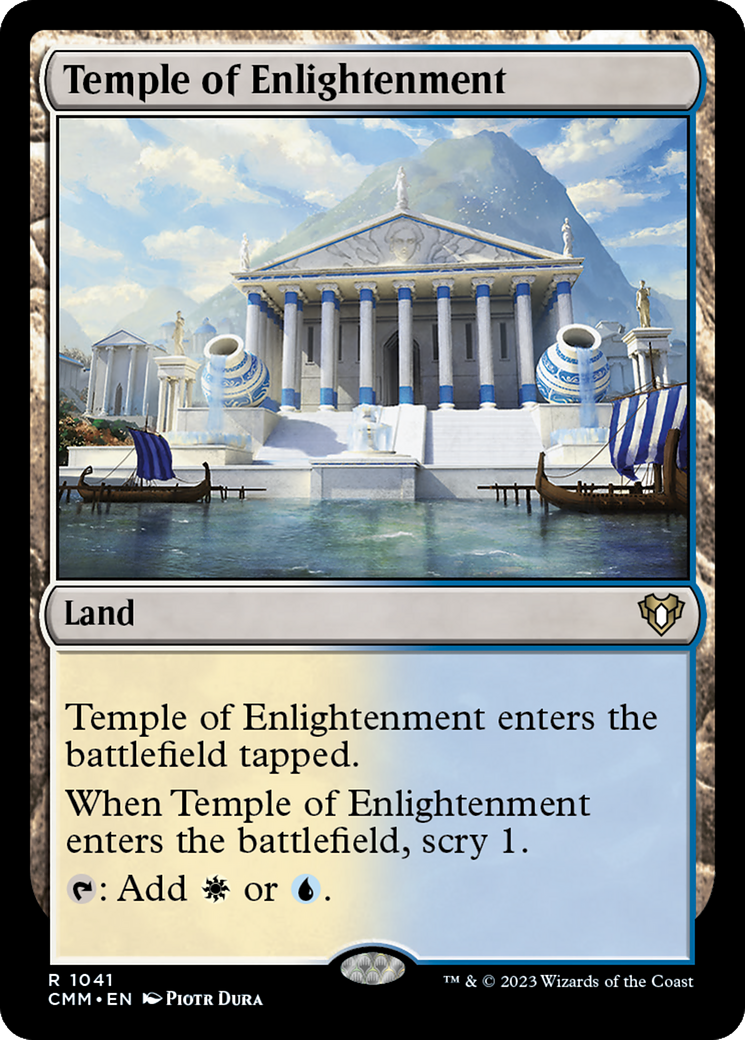 Temple of Enlightenment [Commander Masters] | Magic Magpie