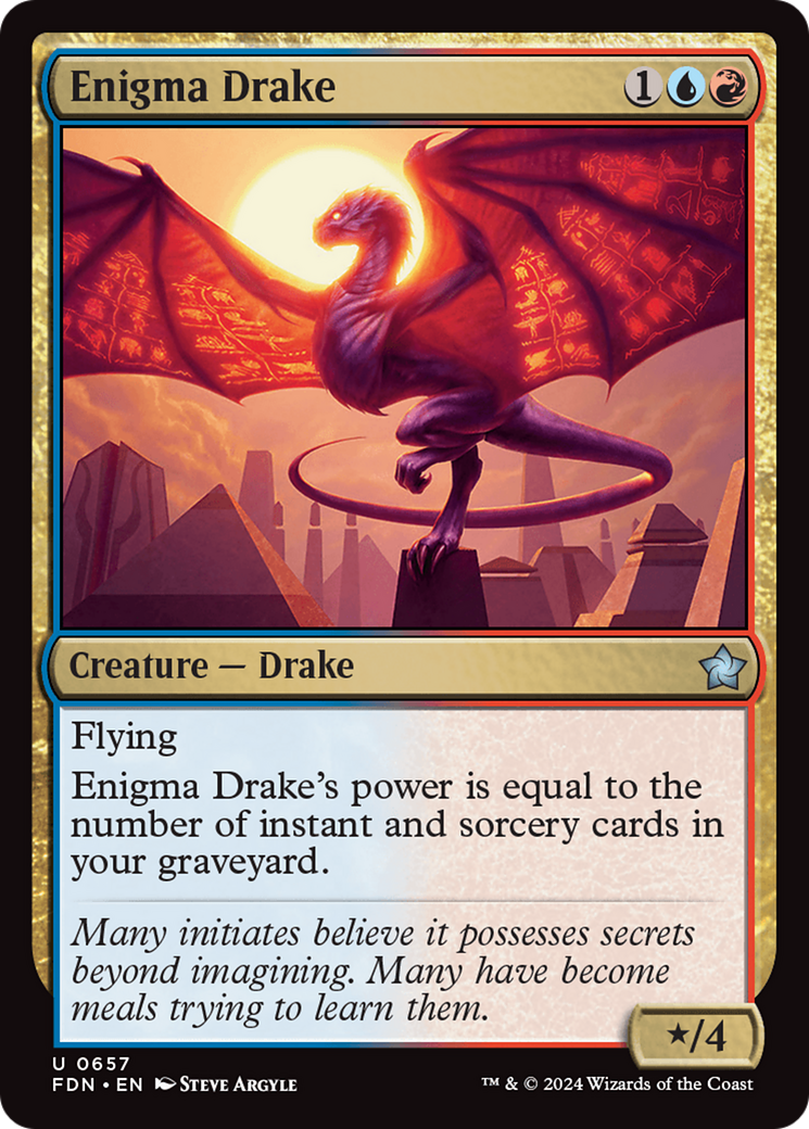 Enigma Drake [Foundations] | Magic Magpie