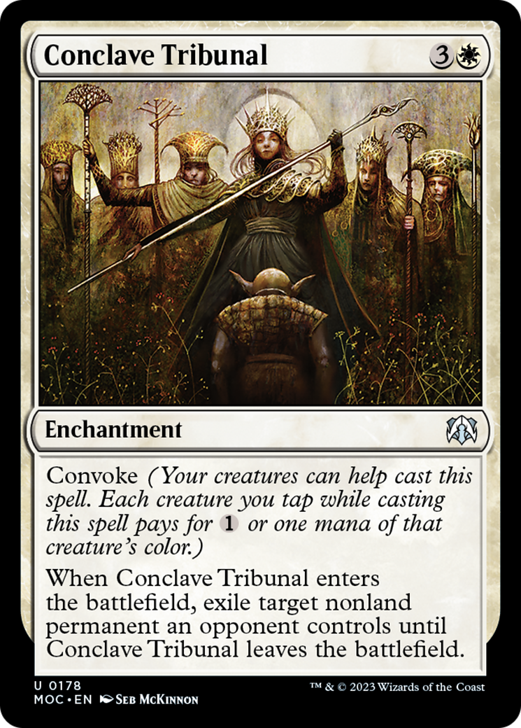 Conclave Tribunal [March of the Machine Commander] | Magic Magpie