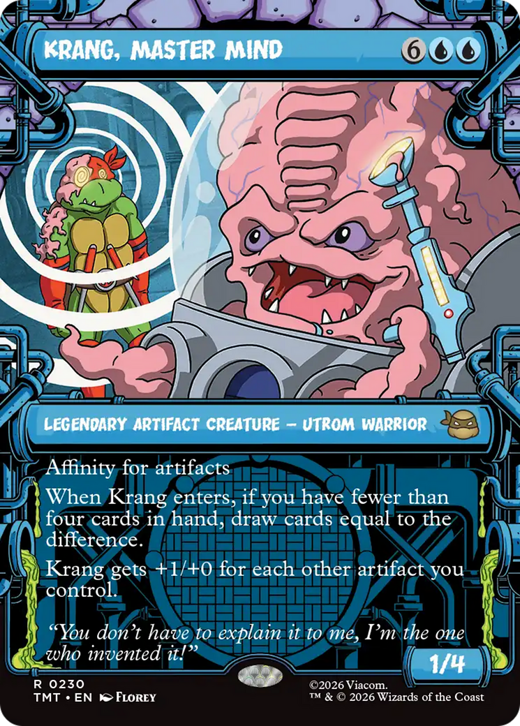 Krang, Master Mind (Showcase) [Teenage Mutant Ninja Turtles] | Magic Magpie