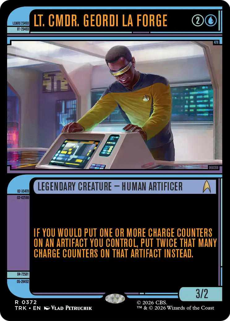 Lt. Cmdr. Geordi La Forge (Showcase) [Star Trek] | Magic Magpie