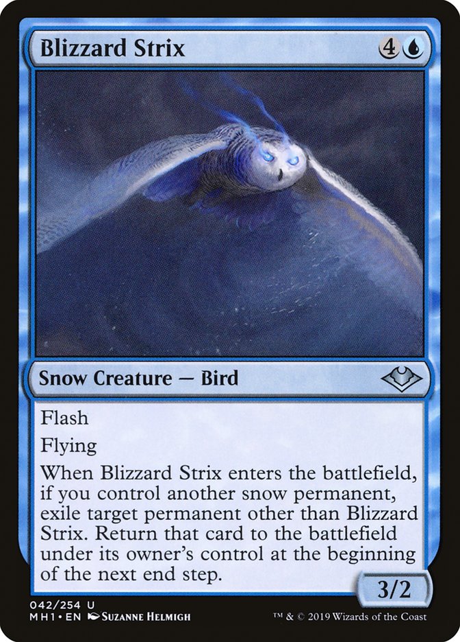 Blizzard Strix [Modern Horizons] | Magic Magpie