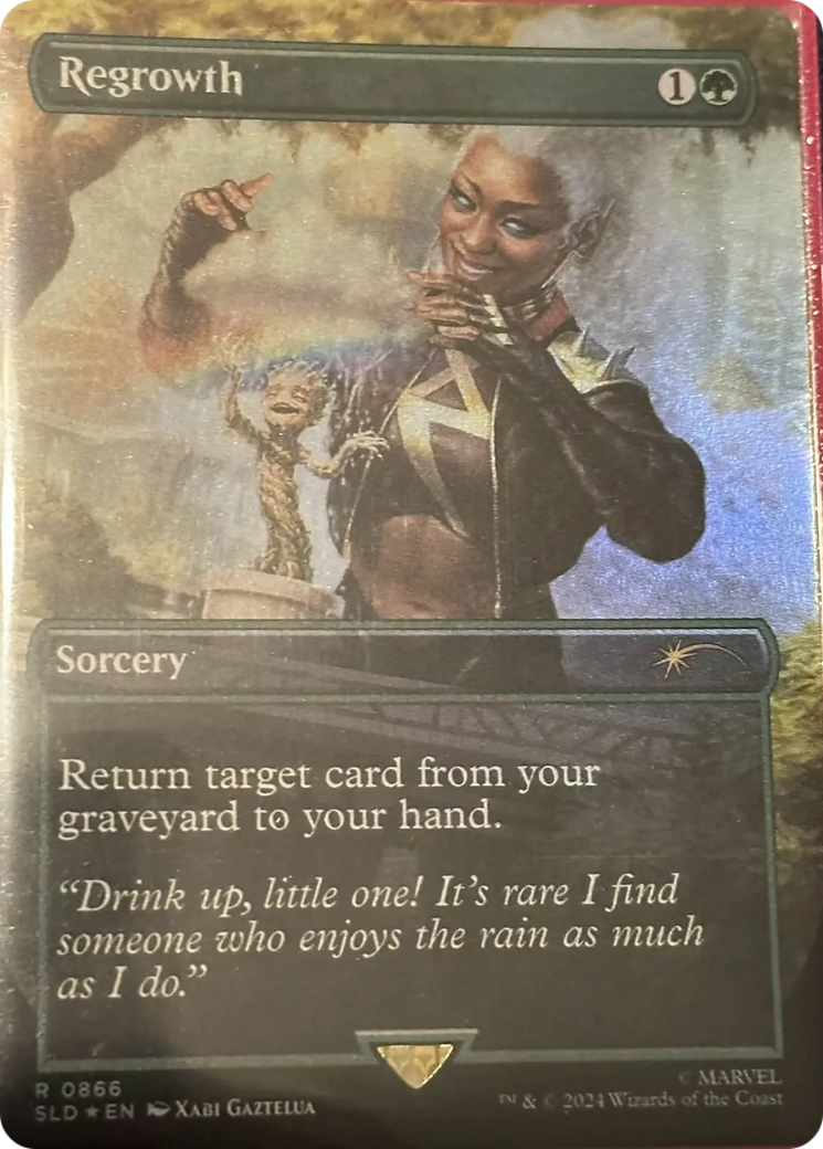 Regrowth (Rainbow Foil) [Secret Lair Drop Series] | Magic Magpie
