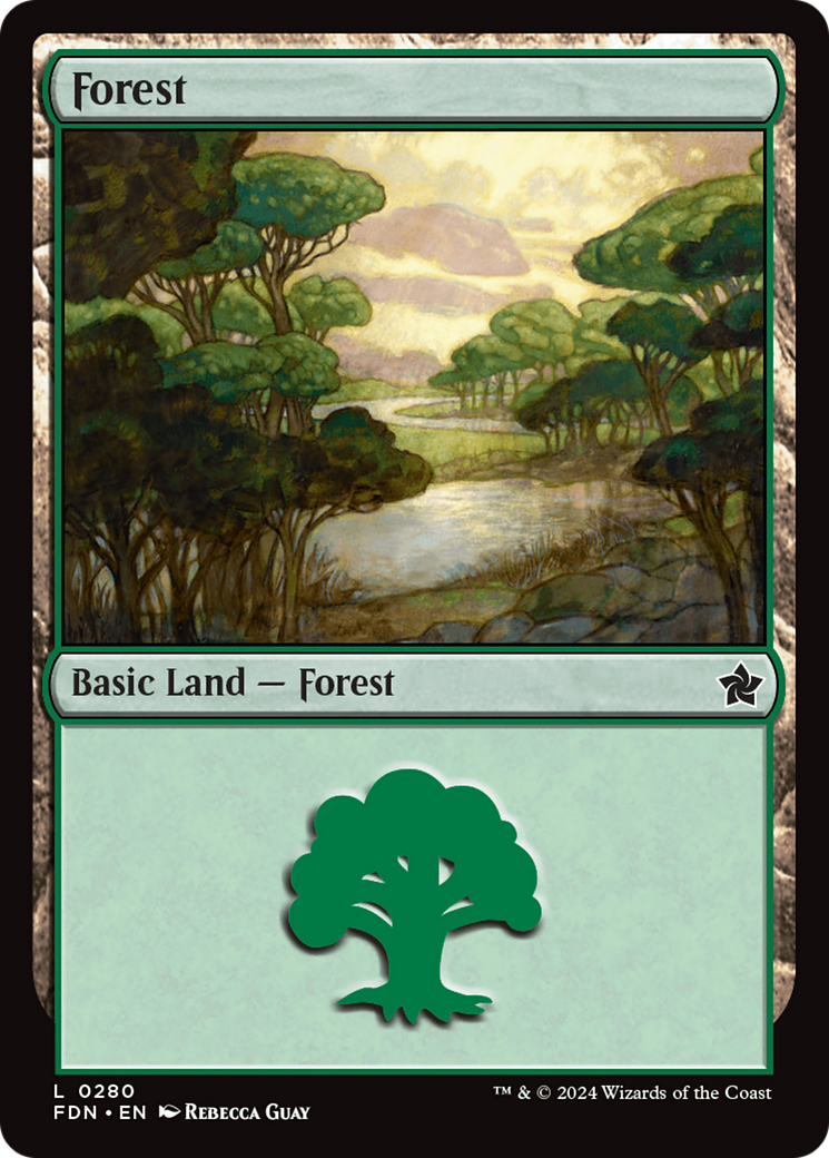 Forest (0280) [Foundations] | Magic Magpie