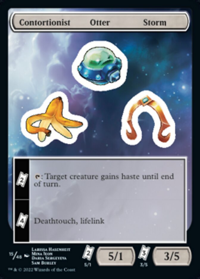 Contortionist Otter Storm [Unfinity Stickers] | Magic Magpie