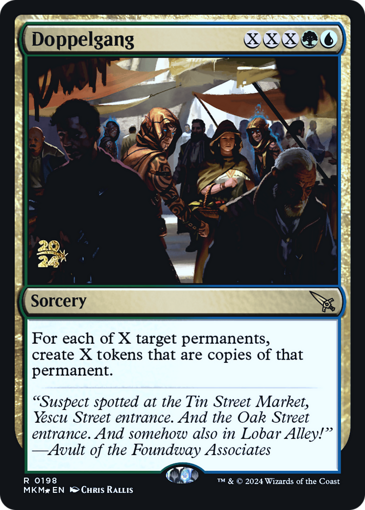 Doppelgang [Murders at Karlov Manor Prerelease Promos] | Magic Magpie