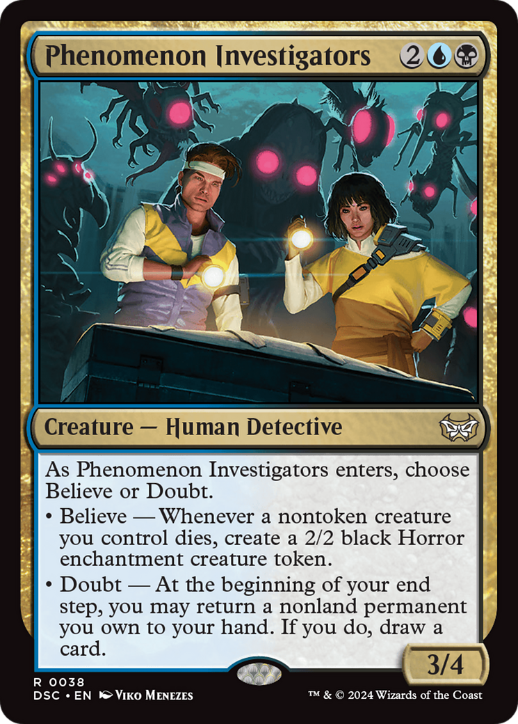 Phenomenon Investigators [Duskmourn: House of Horror Commander] | Magic Magpie