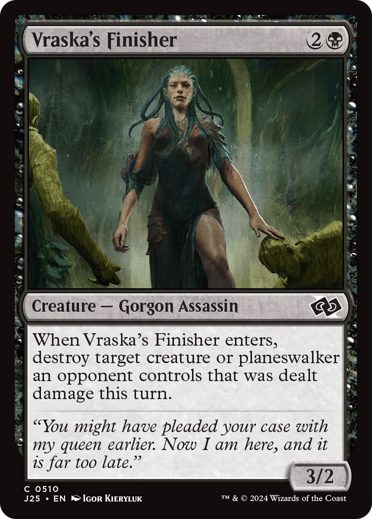 Vraska's Finisher [Foundations Jumpstart] | Magic Magpie