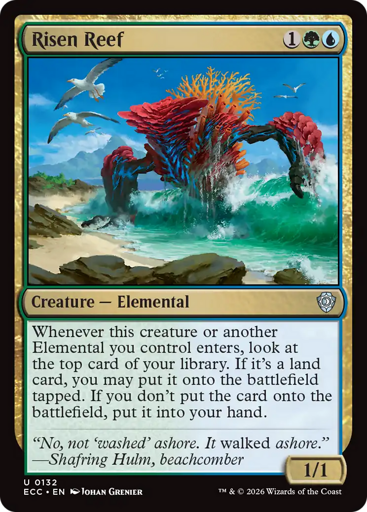 Risen Reef [Lorwyn Eclipsed Commander] | Magic Magpie