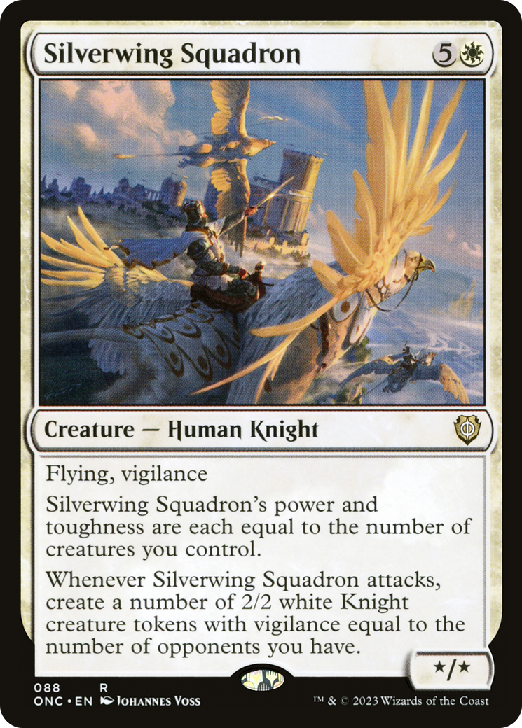 Silverwing Squadron [Phyrexia: All Will Be One Commander] | Magic Magpie