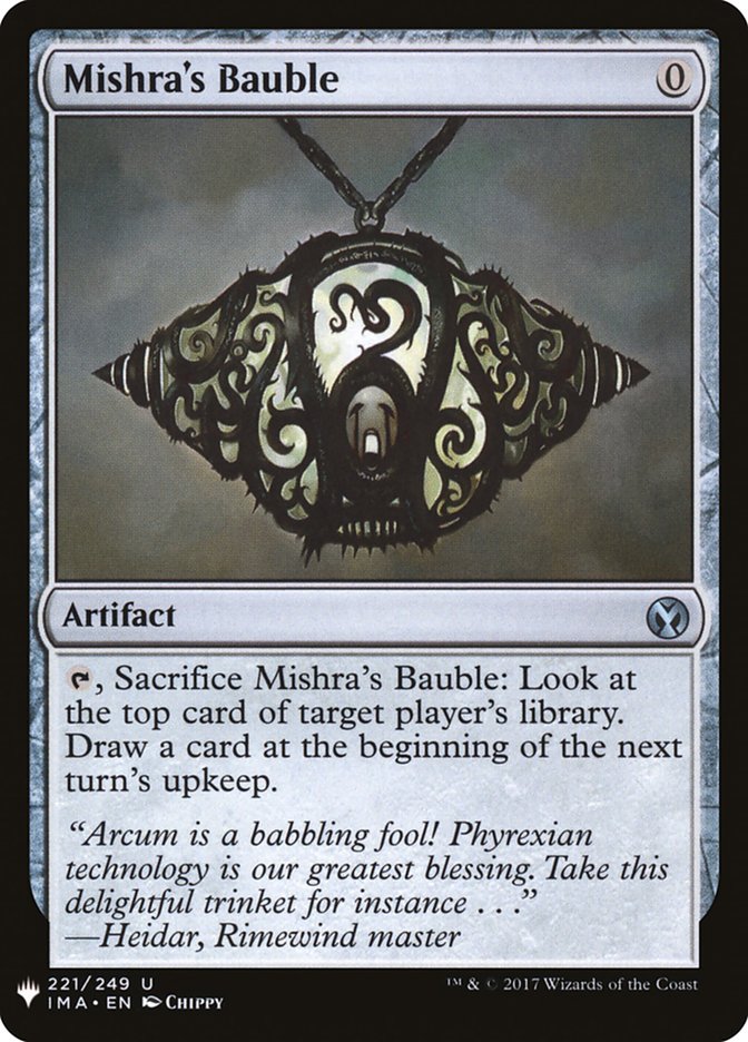 Mishra's Bauble [Mystery Booster] | Magic Magpie