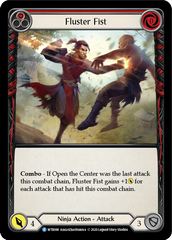 Fluster Fist (Red) [U-WTR086] (Welcome to Rathe Unlimited)  Unlimited Rainbow Foil | Magic Magpie
