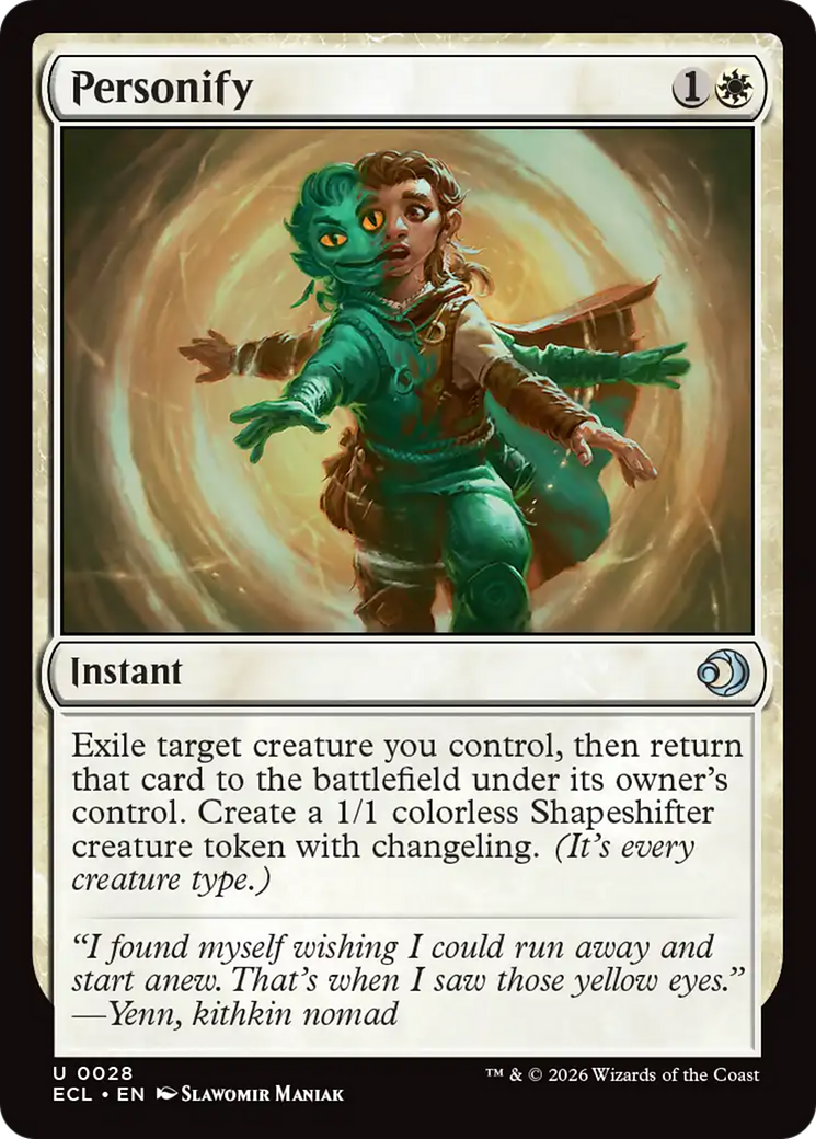 Personify [Lorwyn Eclipsed] | Magic Magpie
