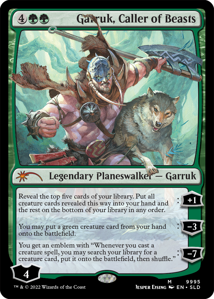 Garruk, Caller of Beasts [Secret Lair Drop Series] | Magic Magpie