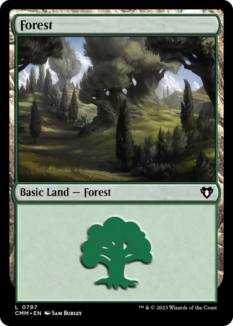 Forest (797) [Commander Masters] | Magic Magpie