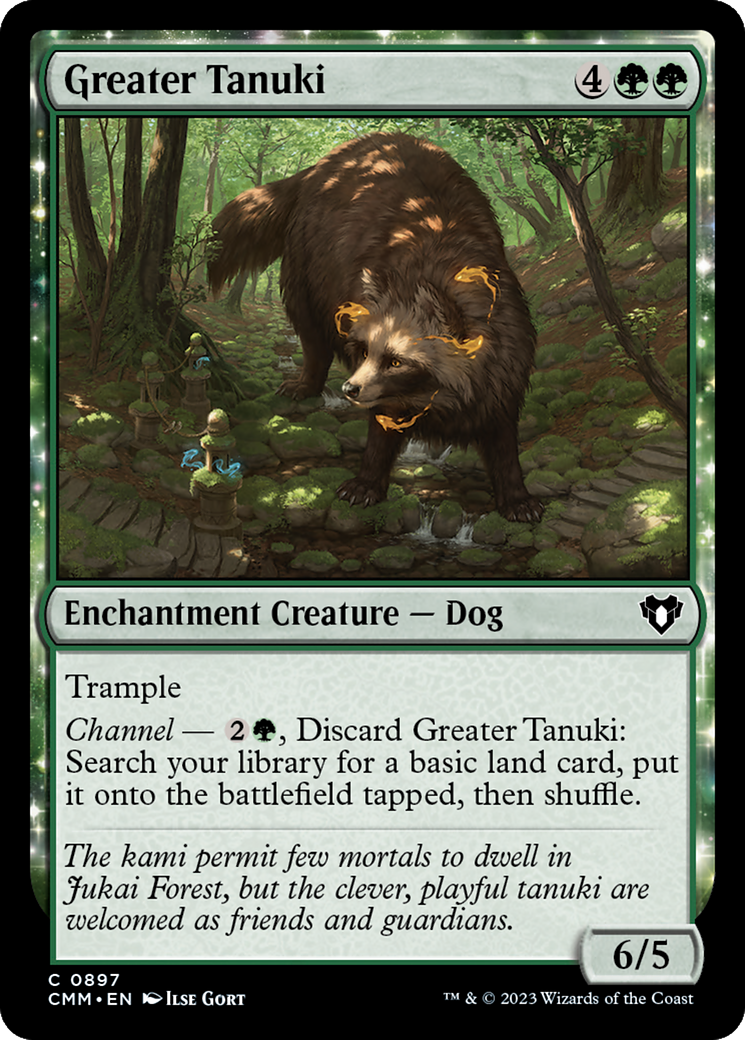 Greater Tanuki [Commander Masters] | Magic Magpie