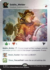 Goblin Welder (Rainbow Foil) [Secret Lair Drop Series] | Magic Magpie