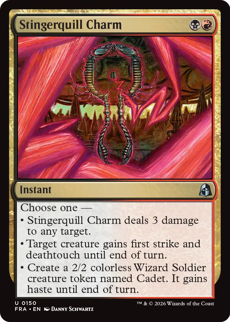 Stingerquill Charm [Reality Fracture] | Magic Magpie