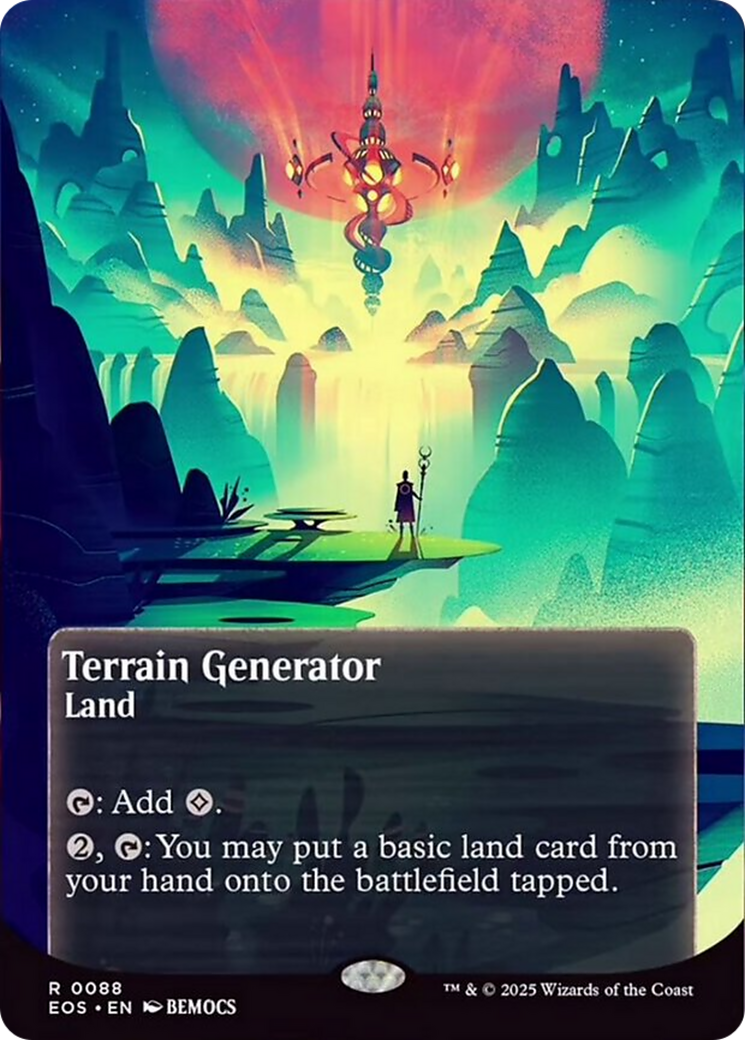 Terrain Generator (0088) (Borderless) [Edge of Eternities: Stellar Sights] | Magic Magpie