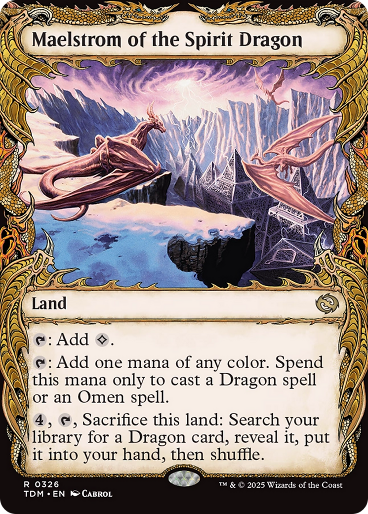 Maelstrom of the Spirit Dragon (Showcase) [Tarkir: Dragonstorm] | Magic Magpie