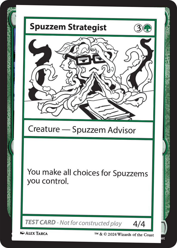 Spuzzem Strategist [Mystery Booster 2 Playtest Cards] | Magic Magpie