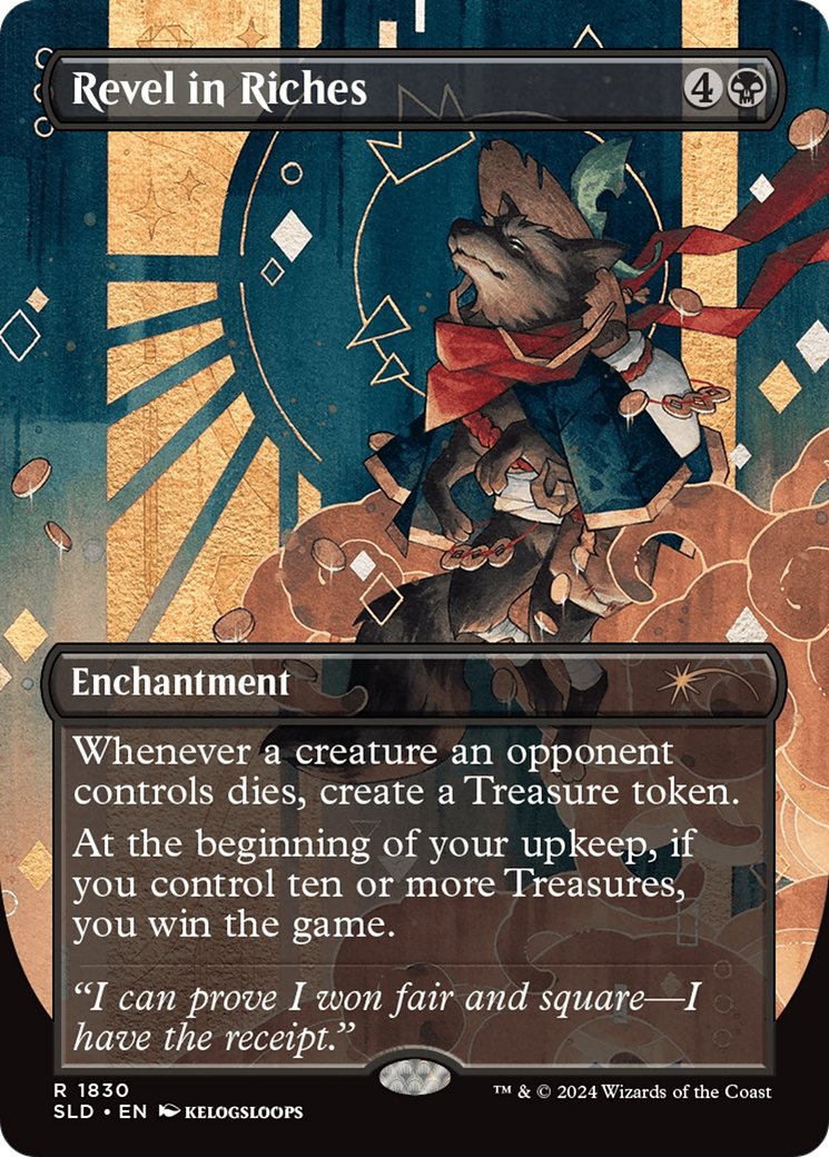 Revel in Riches (Rainbow Foil) [Secret Lair Drop Series] | Magic Magpie