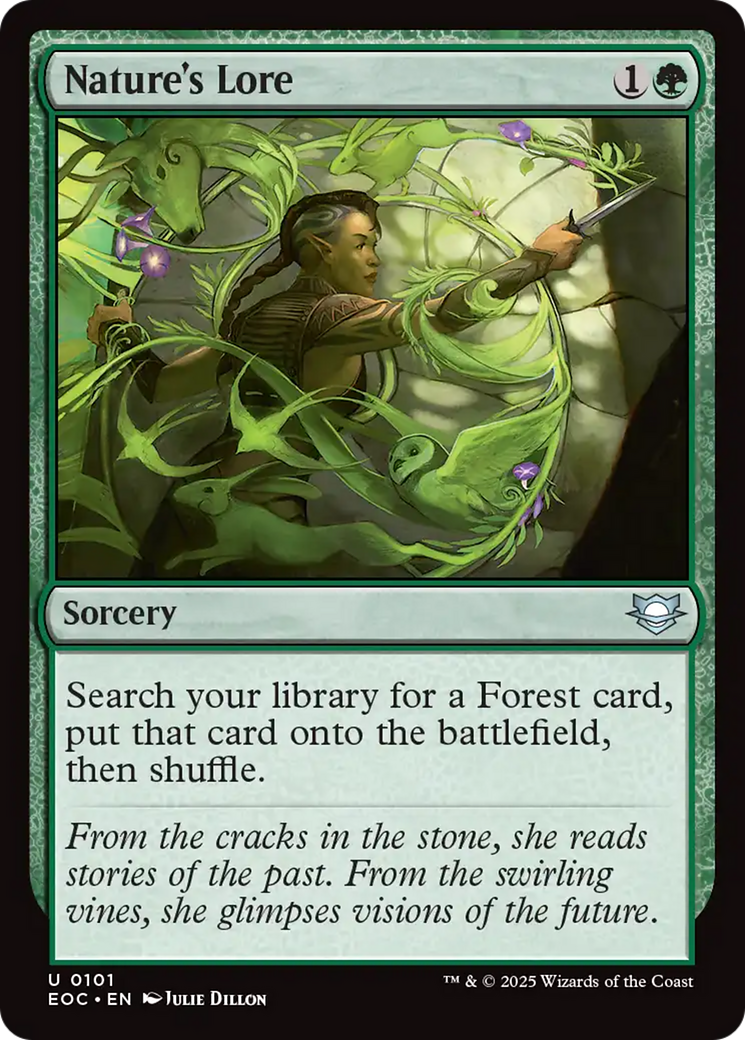 Nature's Lore [Edge of Eternities Commander] | Magic Magpie