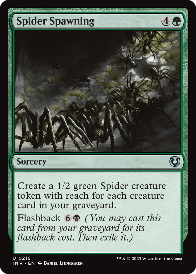 Spider Spawning [Innistrad Remastered] | Magic Magpie