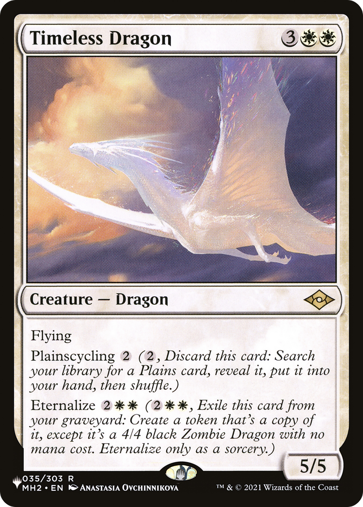 Timeless Dragon [The List Reprints] | Magic Magpie