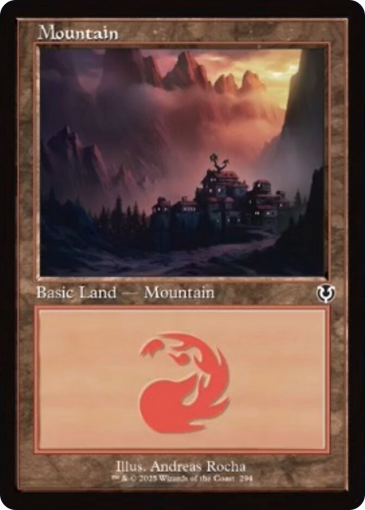 Mountain (294) (Retro Frame) [Innistrad Remastered] | Magic Magpie