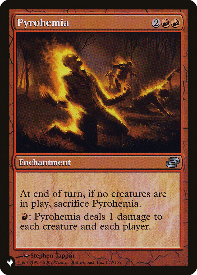 Pyrohemia [The List Reprints] | Magic Magpie