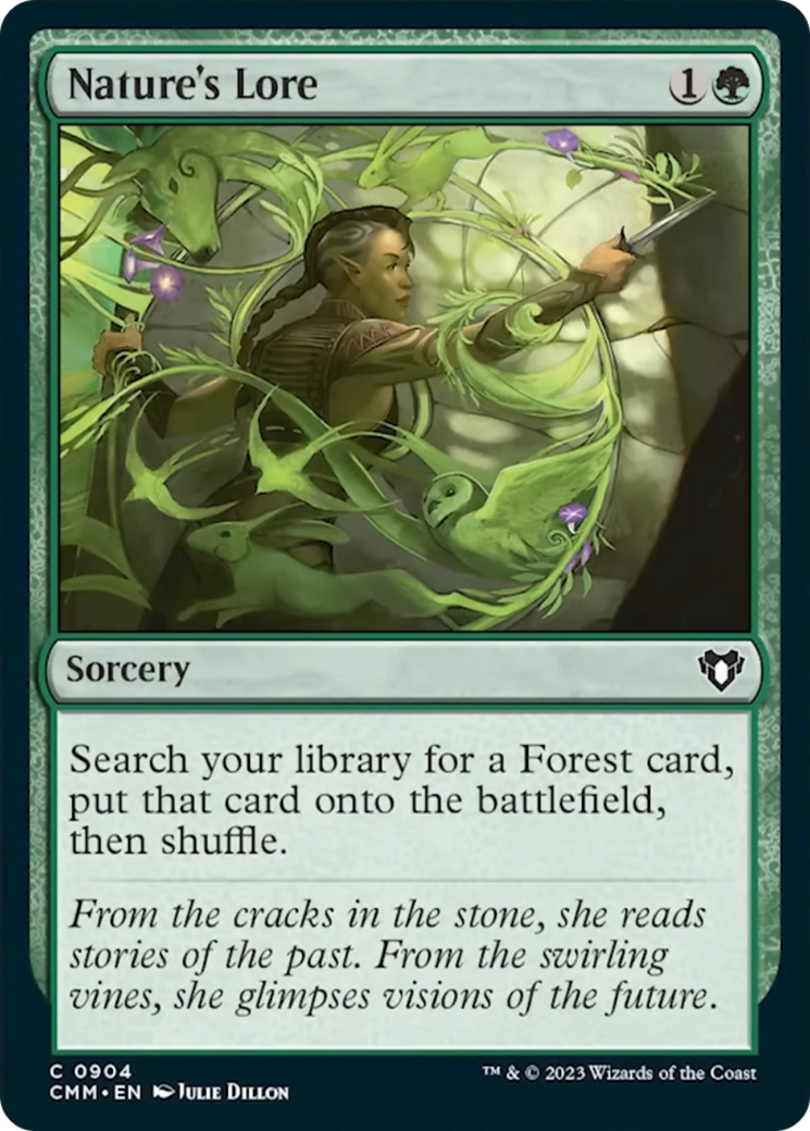 Nature's Lore [Commander Masters] | Magic Magpie