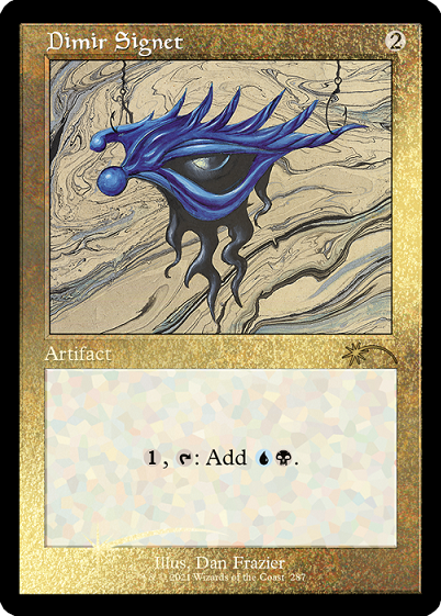 Dimir Signet (Retro) (Foil Etched) [Secret Lair Drop Series] | Magic Magpie