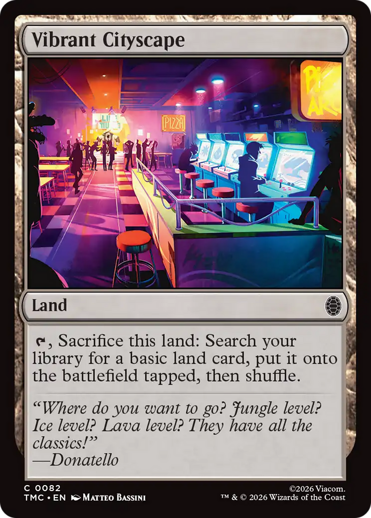 Vibrant Cityscape [Teenage Mutant Ninja Turtles Commander] | Magic Magpie