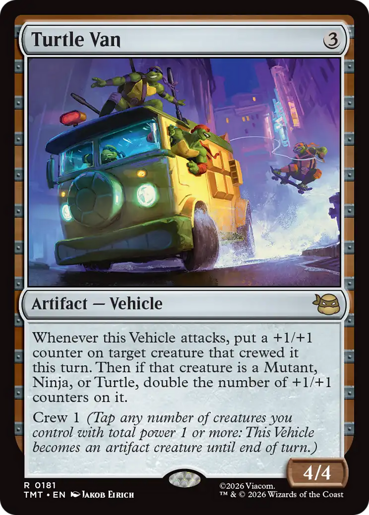 Turtle Van [Teenage Mutant Ninja Turtles] | Magic Magpie