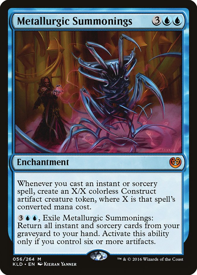 Metallurgic Summonings [Kaladesh] | Magic Magpie