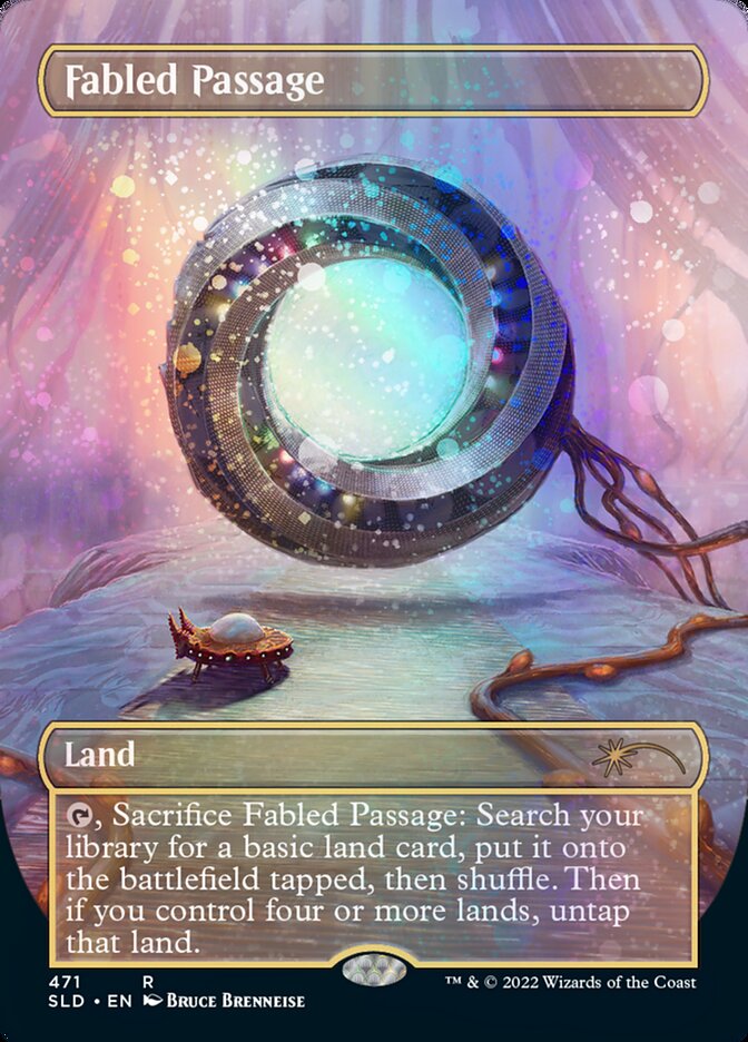 Fabled Passage (Galaxy Foil) [Secret Lair Drop Series] | Magic Magpie