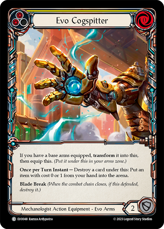 Evo Cogspitter [EVO048] (Bright Lights)  Cold Foil | Magic Magpie