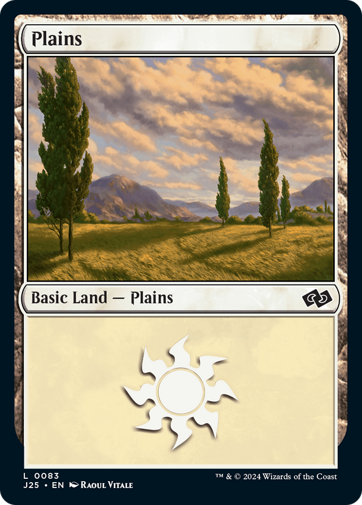 Plains (83) [Foundations Jumpstart] | Magic Magpie