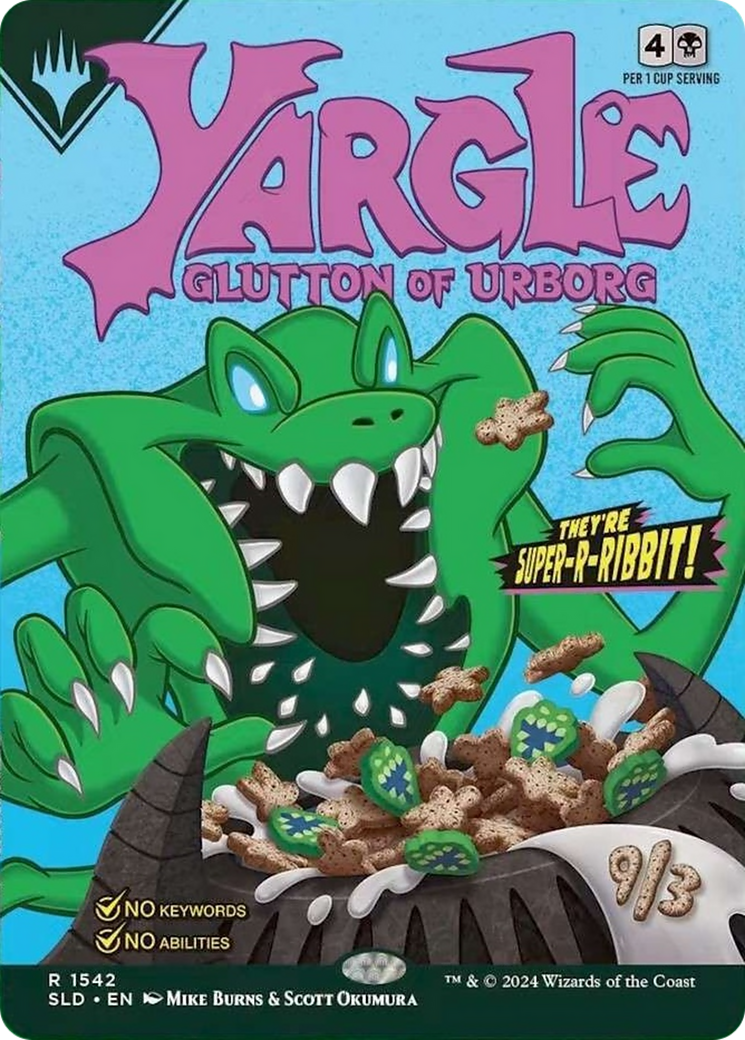 Yargle, Glutton of Urborg (Rainbow Foil) [Secret Lair Drop Series] | Magic Magpie