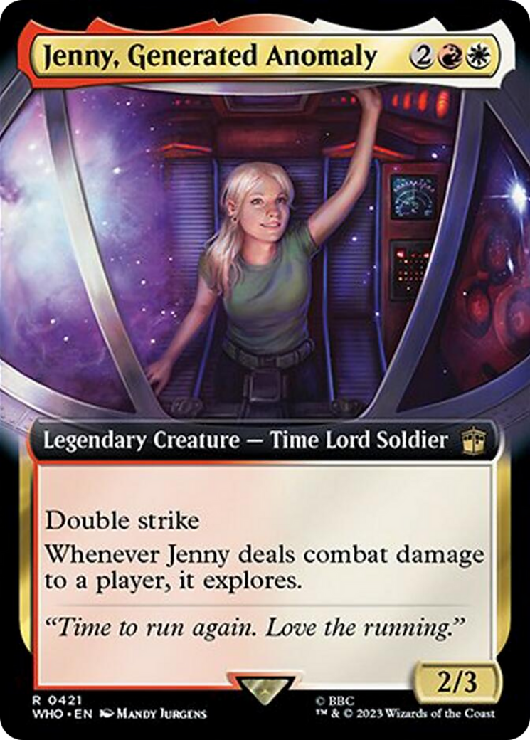 Jenny, Generated Anomaly (Extended Art) [Doctor Who] | Magic Magpie