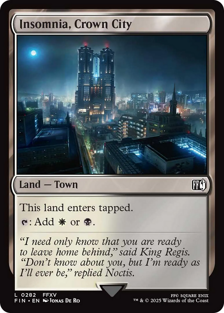 Insomnia, Crown City [FINAL FANTASY] | Magic Magpie