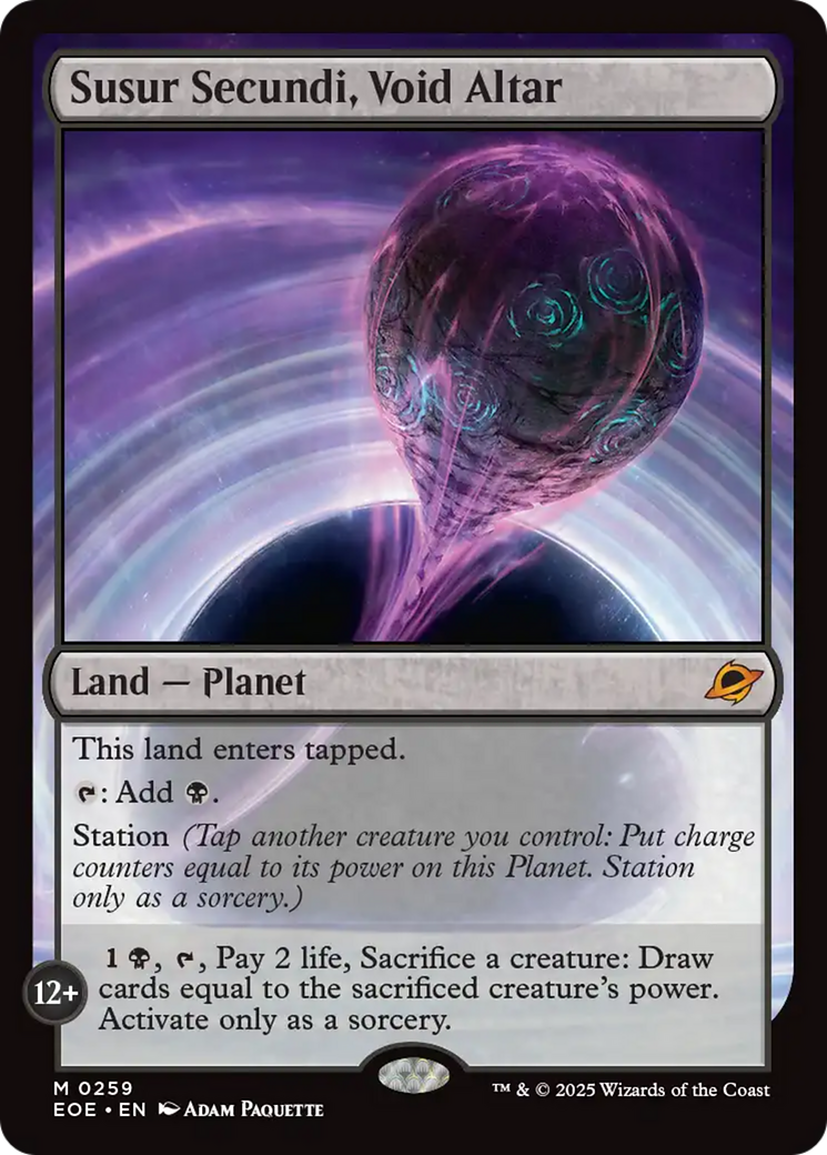 Susur Secundi, Void Altar [Edge of Eternities] | Magic Magpie