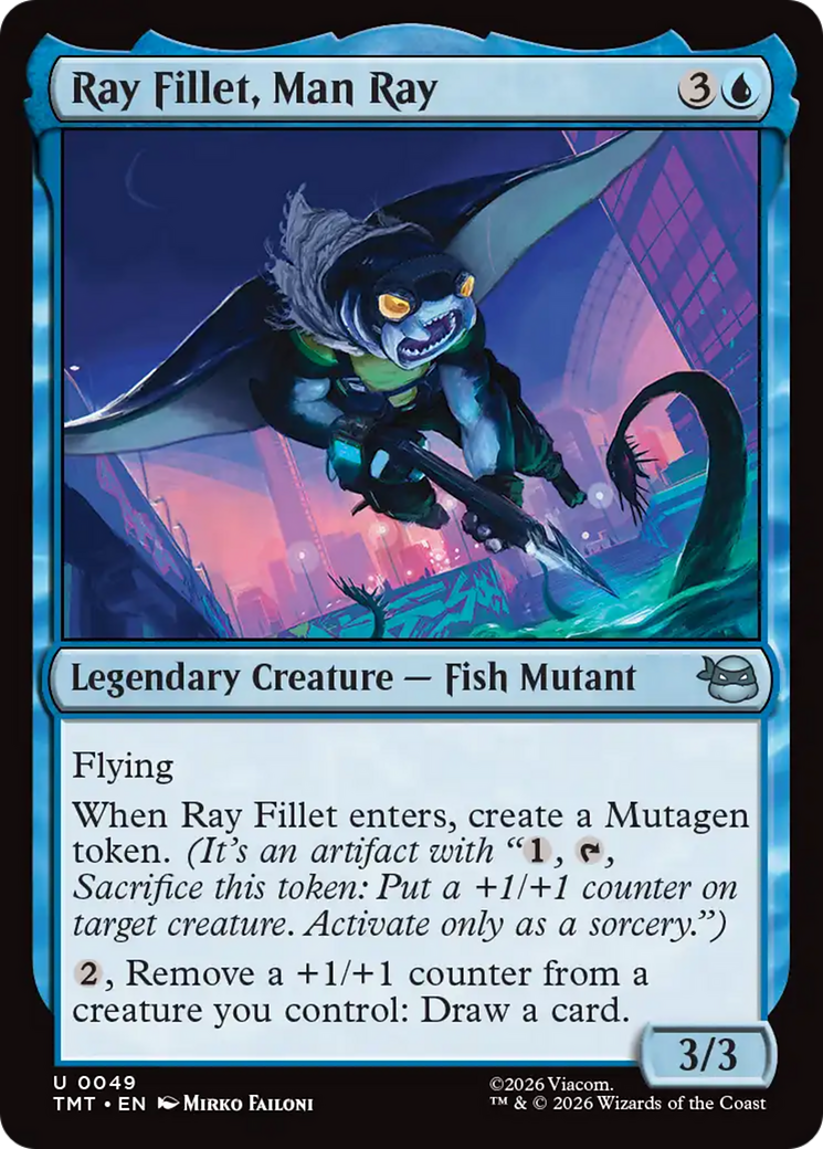 Ray Fillet, Man Ray [Teenage Mutant Ninja Turtles] | Magic Magpie