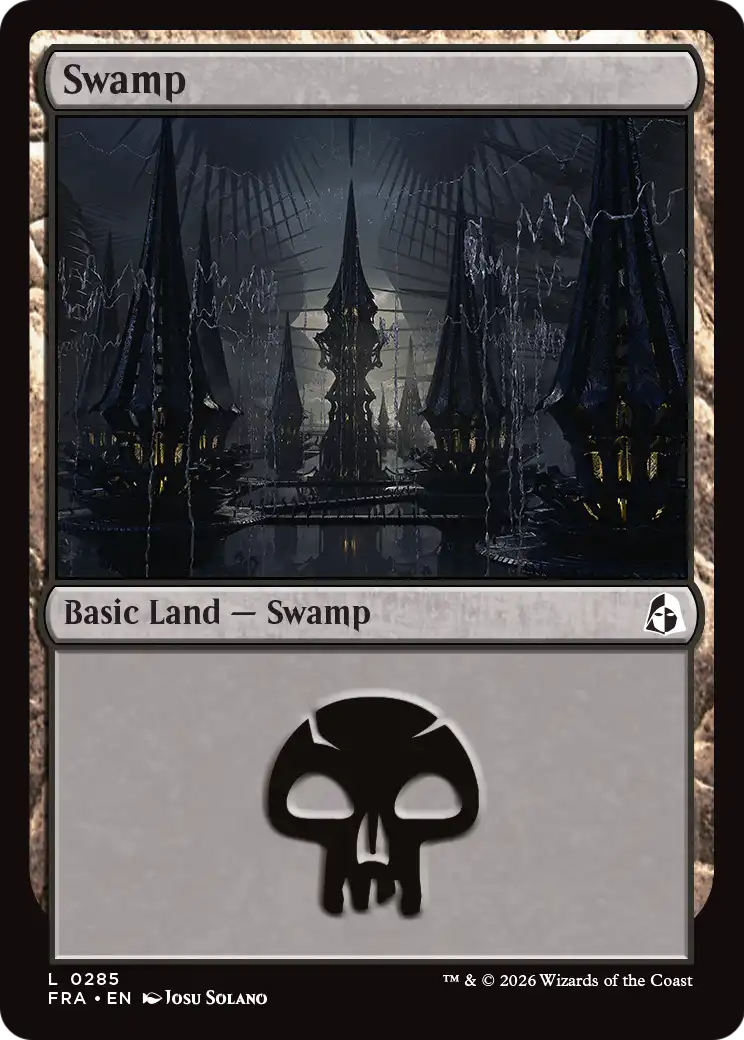 Swamp (0285) [Reality Fracture] | Magic Magpie